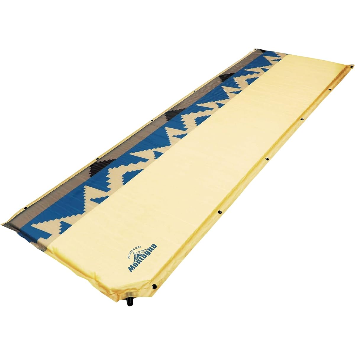 Huck Inflator Mat Navajo Pattern 3067 Yellow Single