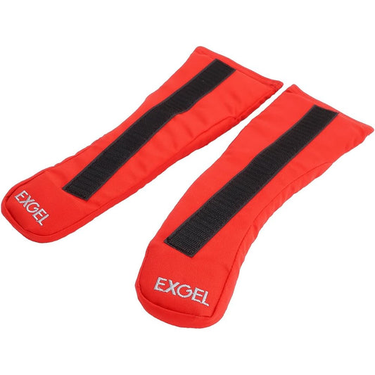 EXGEL Seat Belt Pad for HANS Device EXGEL Pad Red HANS01-RD Motor Sports