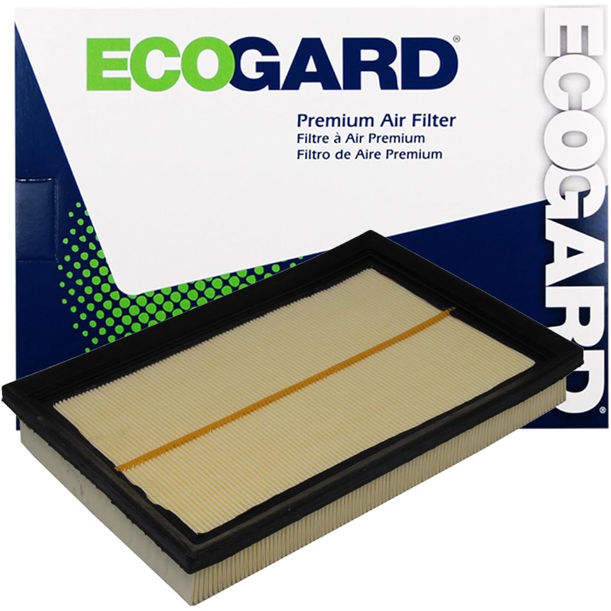ECOGARD XA5786 Premium Engine Air Filter Toyota RAV4 2.5L 2013-2018 Camry 2.5L Hybrid 2012-2017 Abalon 2.5L Hybrid 2013-2018 Lexus LS460 4.6L 2007-2017 ES3 0H 2.0H 5L Hybrid 2013-20 18