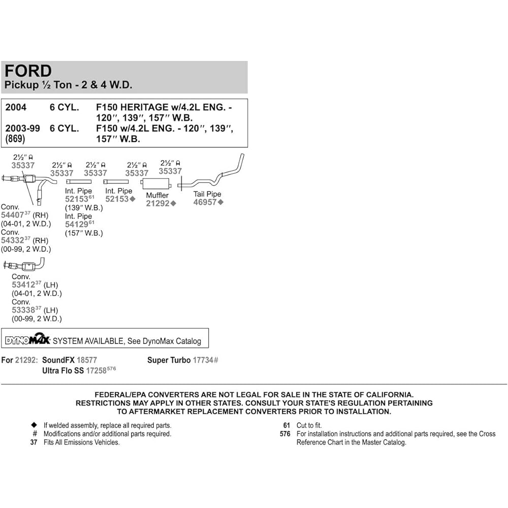 WALKER 18577 Soundfx muffler