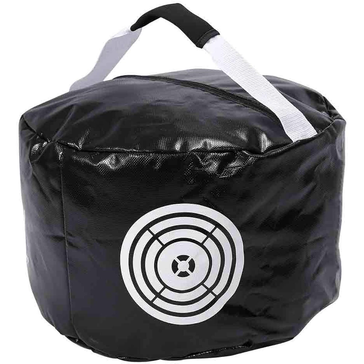 Golf Training Bag, Golf Swing Bag, Practice Equipment, Form Correction, Waterproof Design, Portable, Practical Practice, Mechanical Design, Increased Flying Distance, Swing Strengthening, Power Impact Bag, Black/Yellow