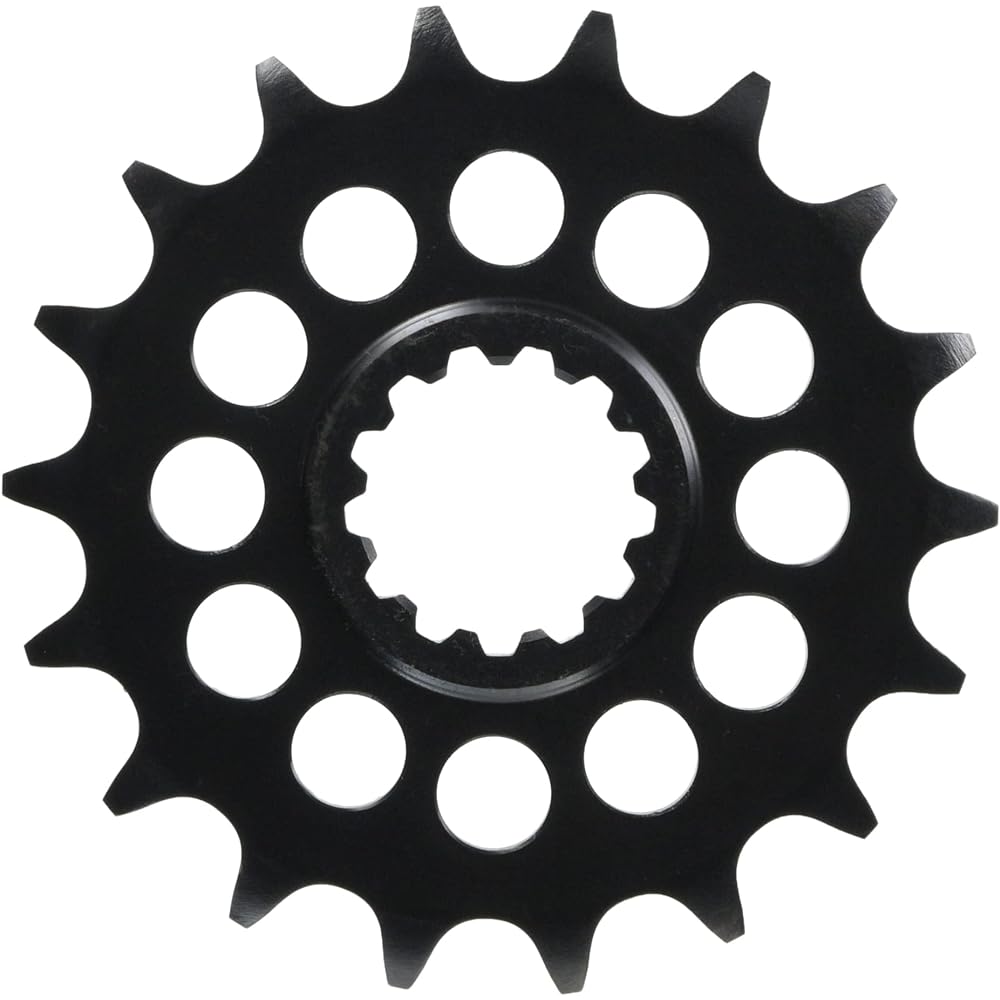 SUNSTAR front sprocket part number 395-18 (520 size/18T) XJR1300 (520con), FZS1000 (520con), YZF-R1 (520con), etc.