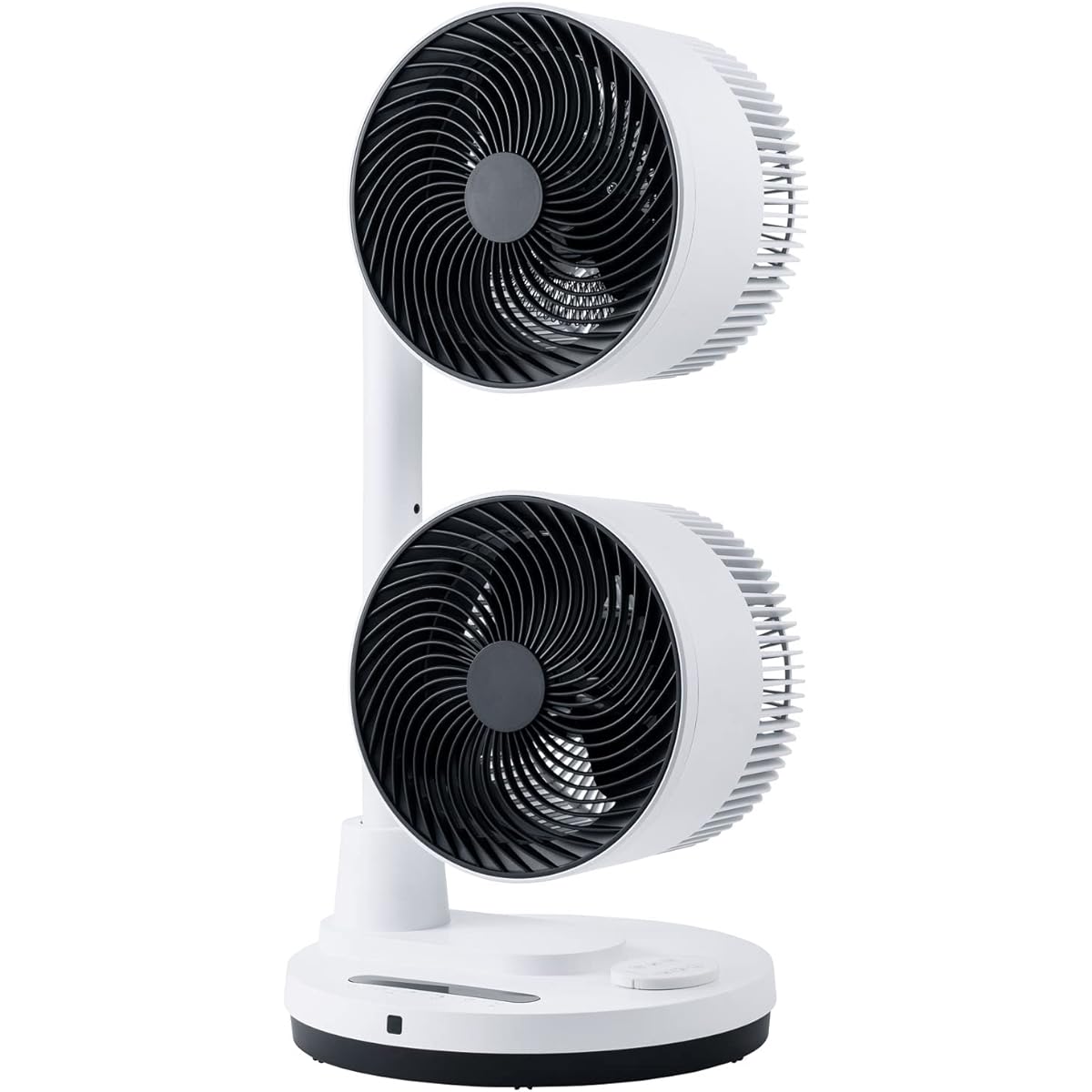 Three Up Heat & Cool Hot/Cold Dual Circulator Hot Air Function Left/Right Automatic Swing Clothes Drying Function White HC-T2210-WH