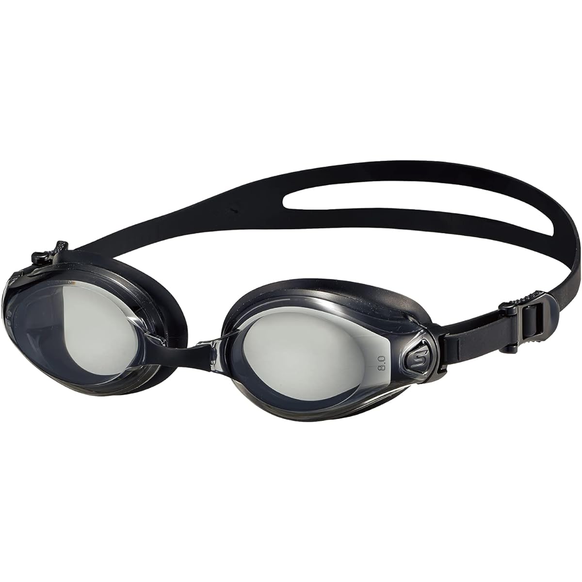 SWANS Made in Japan Swimming Goggles FCL-45PAF Adult Prescription Lens S-1.50~S-8.00 + PS-45 Assembly Parts Set