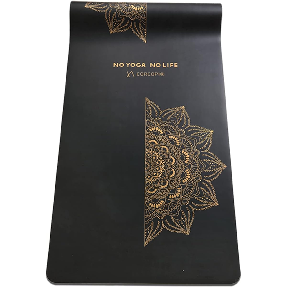 CORCOPI Yoga Mat 4mm PU Non-Slip Yoga Mat Muscle Training Home Training Luxury Mat Training Mat Exercise Mat Stretch The Lux Mat