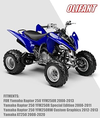 Yamaha Raptor 250 YFM250 2008-2013 XT250 2008-2020 3C5-81890-00-00 starter.