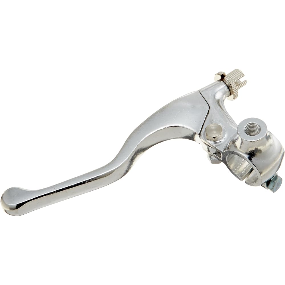 KITACO Left lever & holder set (mirror holder included) MONKEY etc. Short/Silver 525-0701100
