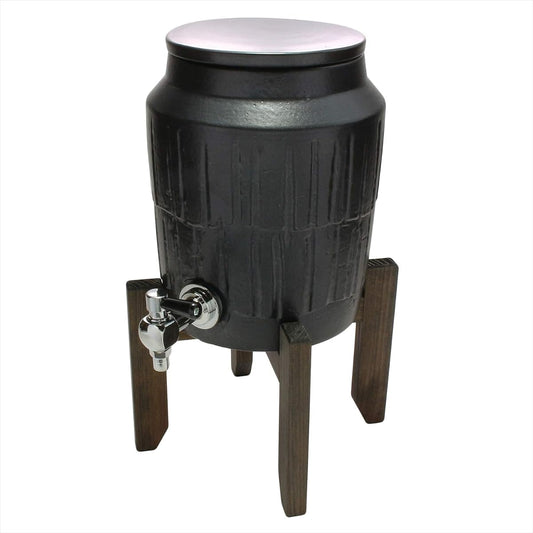 Hasenen i-server (with wooden stand) 2L black glaze NSU-64