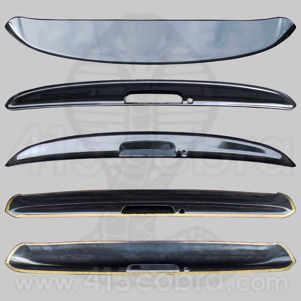 Hiace 200 Series Narrow Roof Spoiler, 415COBRA Stage 2 Roof Spoiler, ABS 209 Black Mica