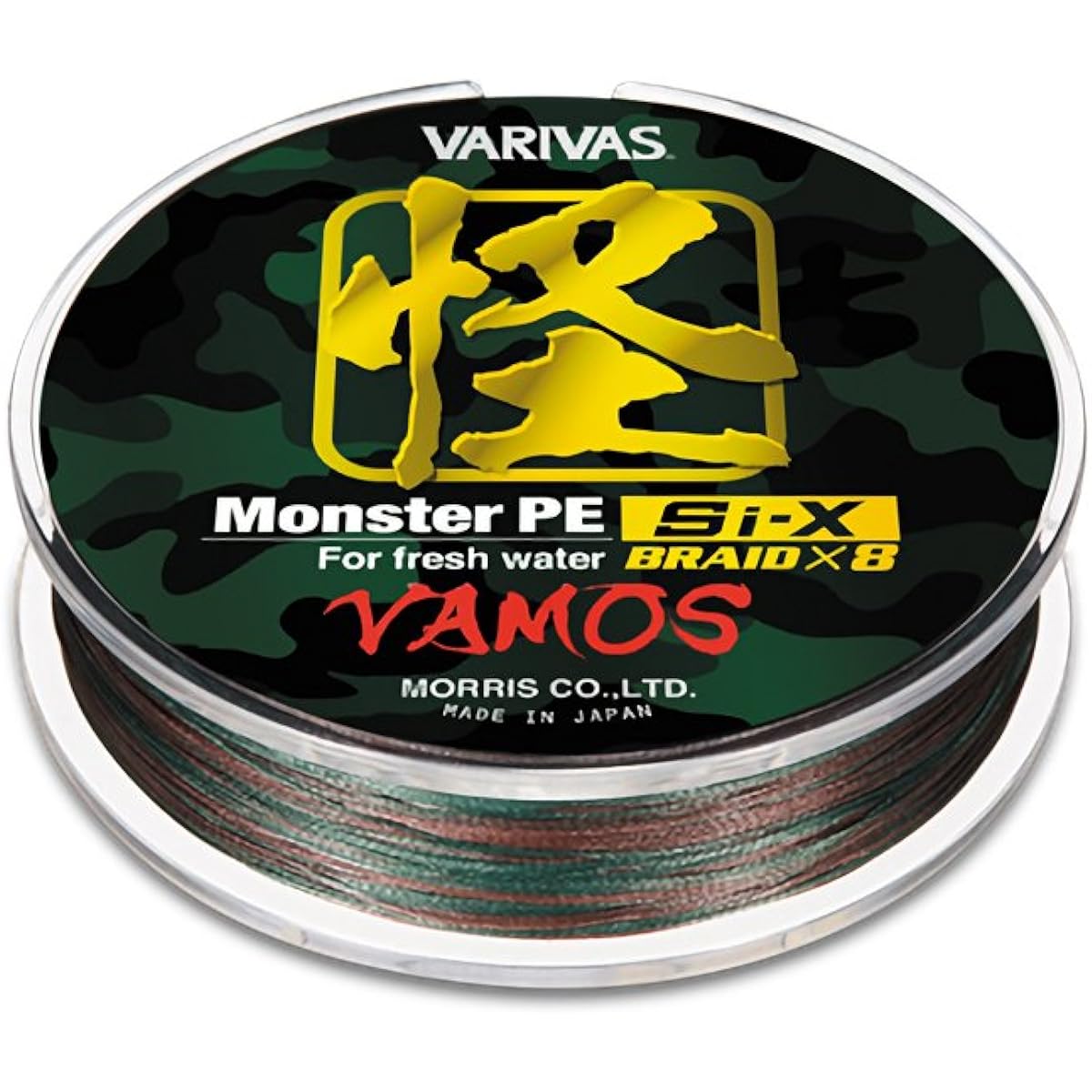 VARIVAS PE line monster PE Si-X Vamos camouflage