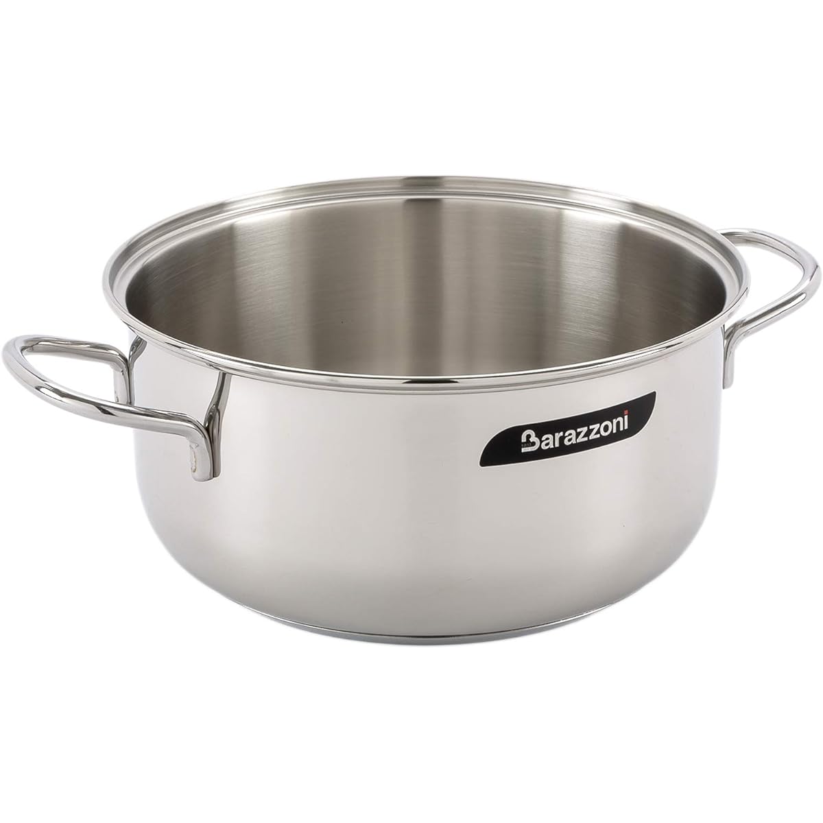 Barazzoni Two-handed pot stainless steel ∅22 x H11.1cm Casserole BONITA 266102022