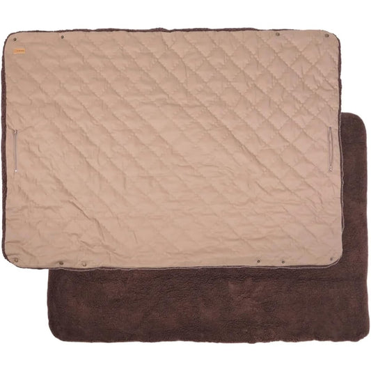 S'more Corone Blanket Blanket Outdoor Camping Flame Retardant Water Repellent 2WAY (Brown)