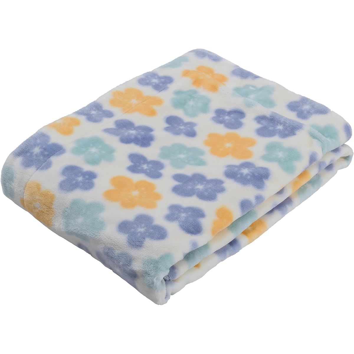 nishikawa [Nishikawa] Polyester Blanket, Single, Washable, Warm the moment you touch it, Hot to the touch, Moisture wicking, heat generation, touch sensation, not stuffy, LP3662, Winter Three Pure Blue FQ03065004