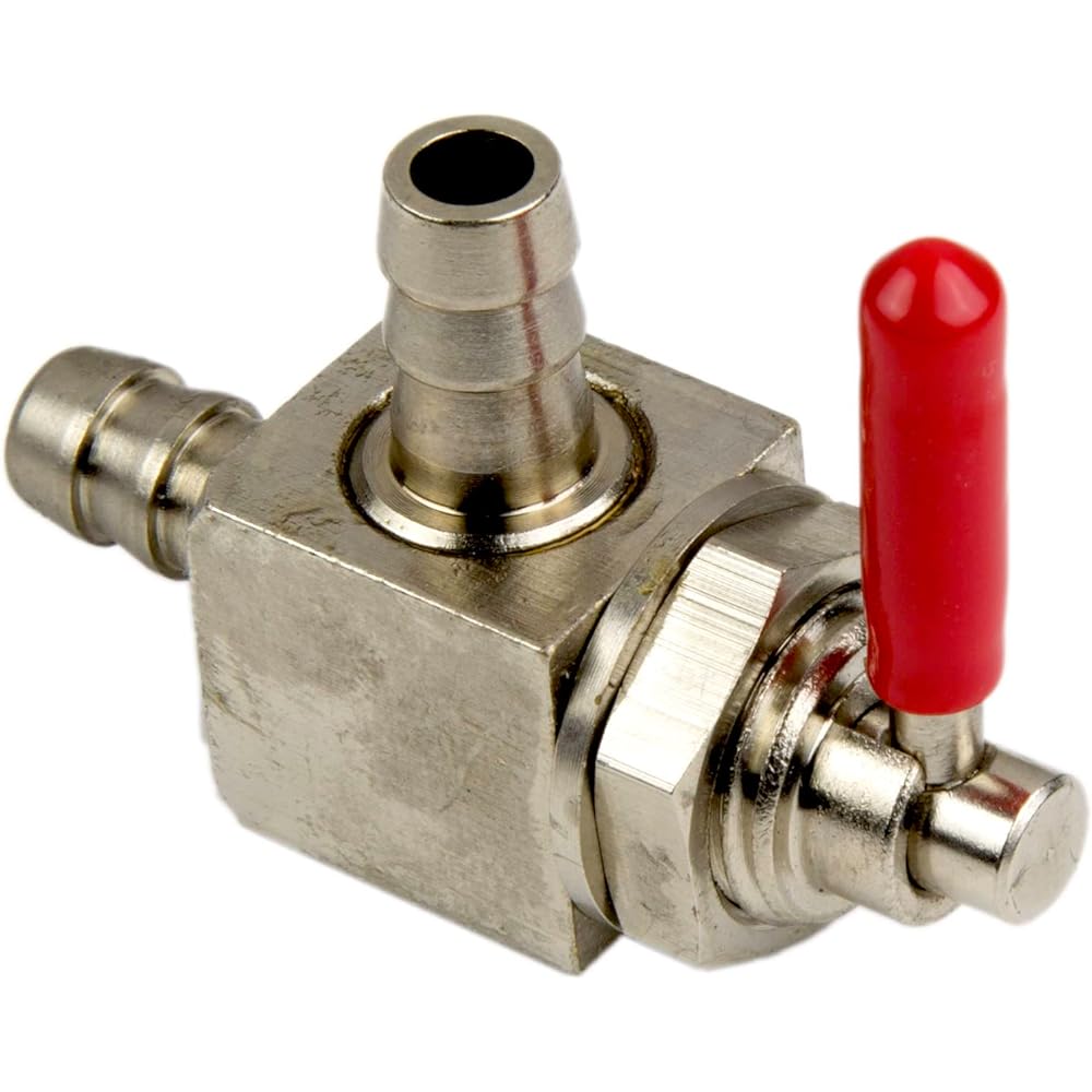 Raider 07-7118 Universal 90 degrees rotating fuel shut off valve 1/4 inch line