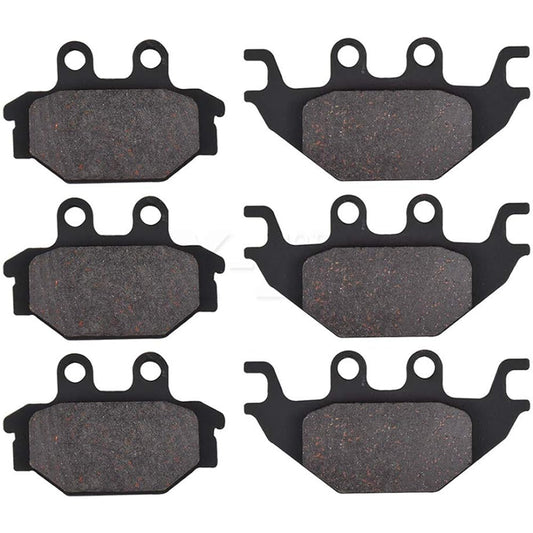 KYMCO (Side XSIDE) UXV 450i (All EFI Models) 2015 2016 2017 2018 2019 2020 Motorcycle Front Rear Brake Pad Organic Disc UXV450I