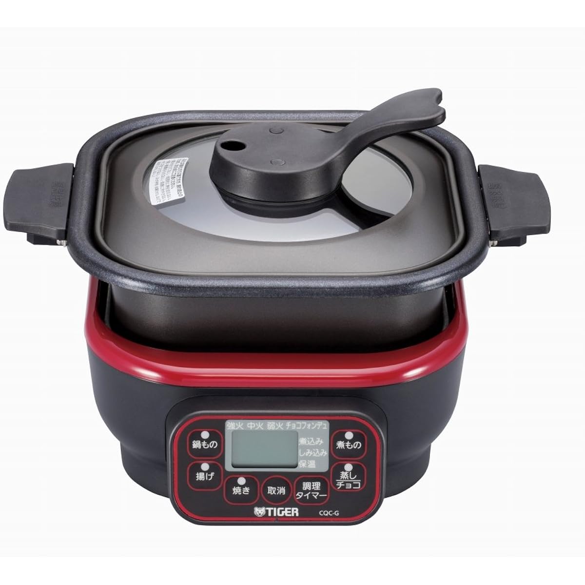Tiger Microcomputer Table Cooker Red CQC-G070-R