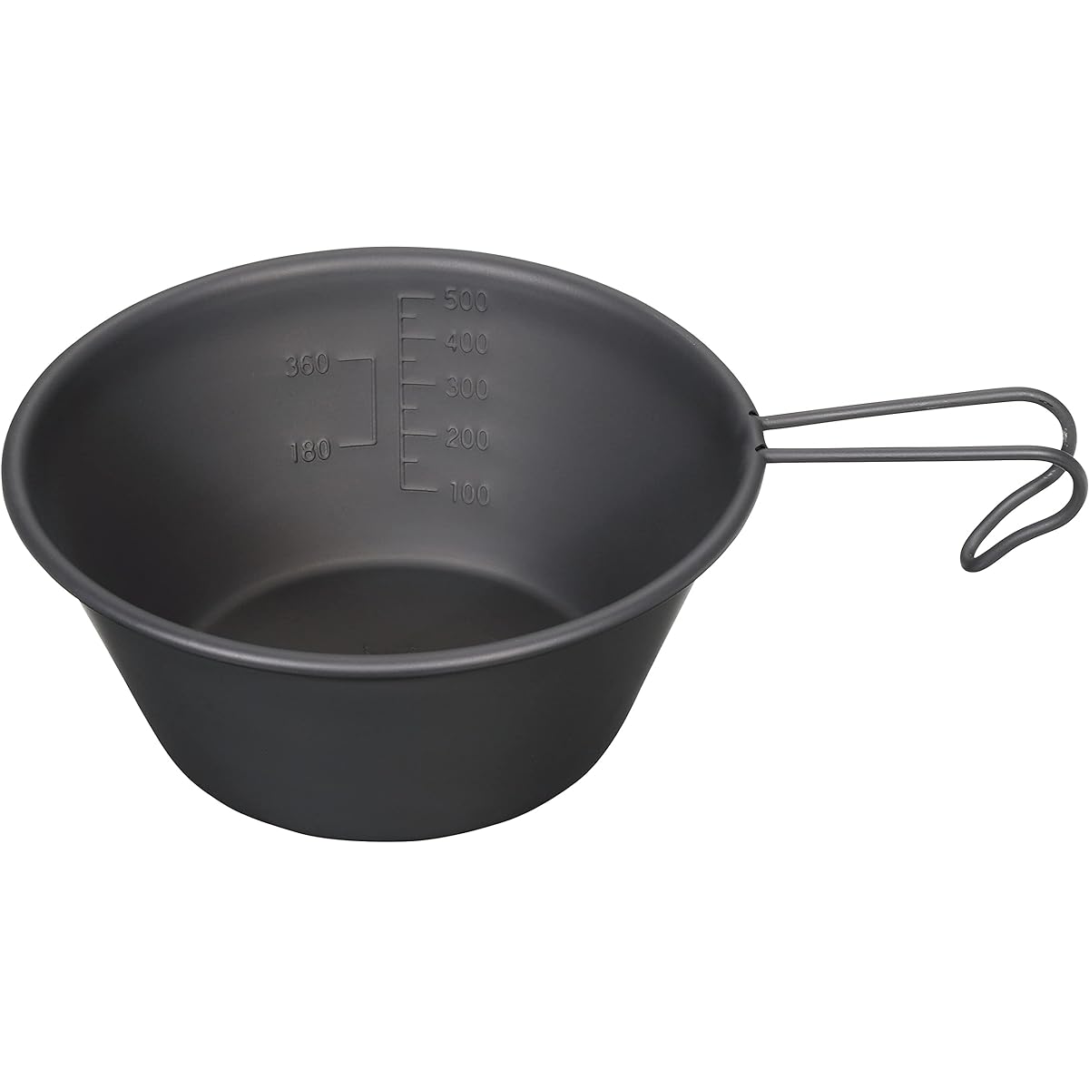 CAPTAIN STAG Sierra Cup Stainless Steel Color Sierra Cup [210ml/320ml/630ml] Stainless Steel Made in Japan Made in Tsubame-Sanjo Okitsumo Black UH-68/UH-69/UH-70