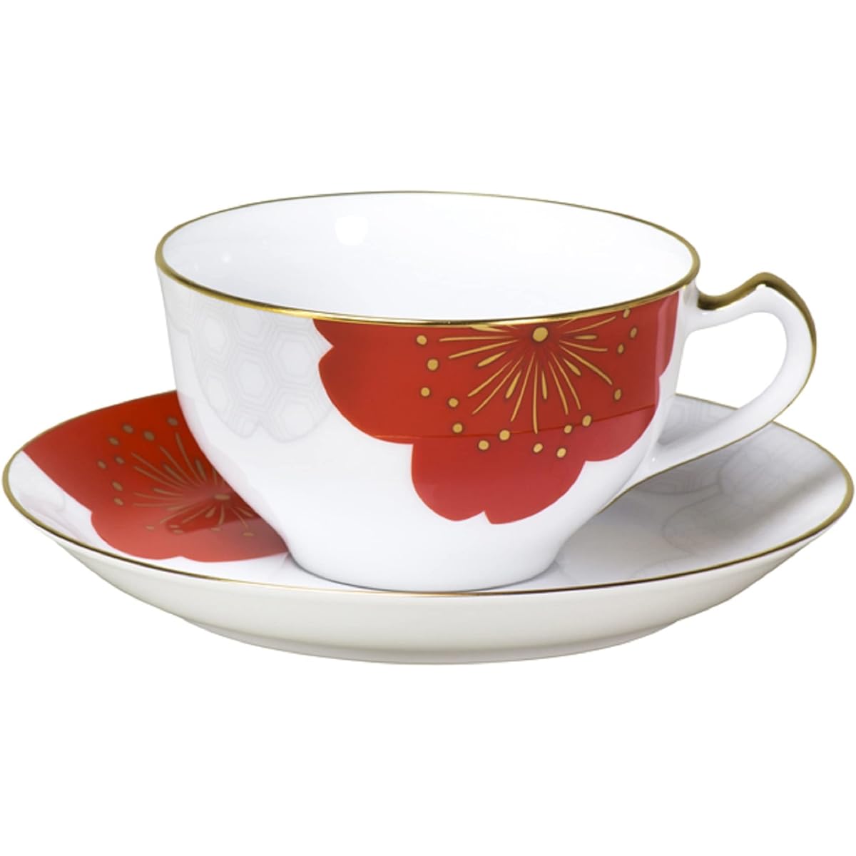 Okura Toen Sakura Series No. 5 "Kissho Sakura" Cup & Saucer 1C/A682-5