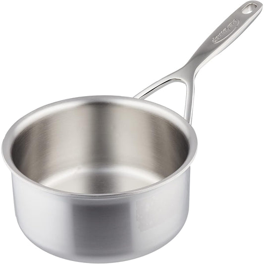 Demeyere "Intense Saucepan 16cm 1.5L Made in Belgium" One-handed pot Stainless steel 5 layers on all surfaces IH compatible Dishwasher safe [Authorized Japanese product] 40850-979