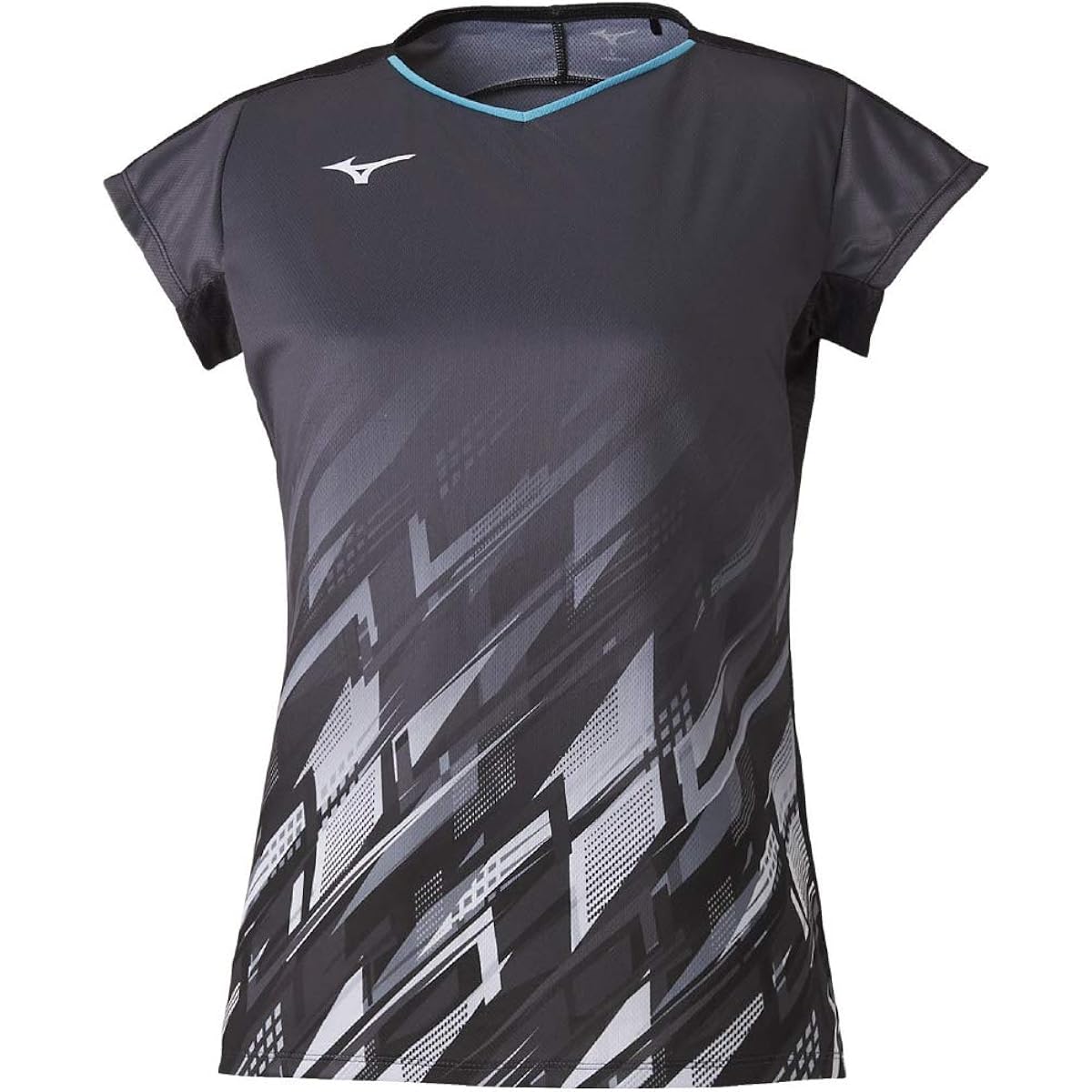 Mizuno 72MA1202 Women's Tennis/Badminton Wear, Quick Dry Game Shirt, Sweat Absorbent, Quick Drying