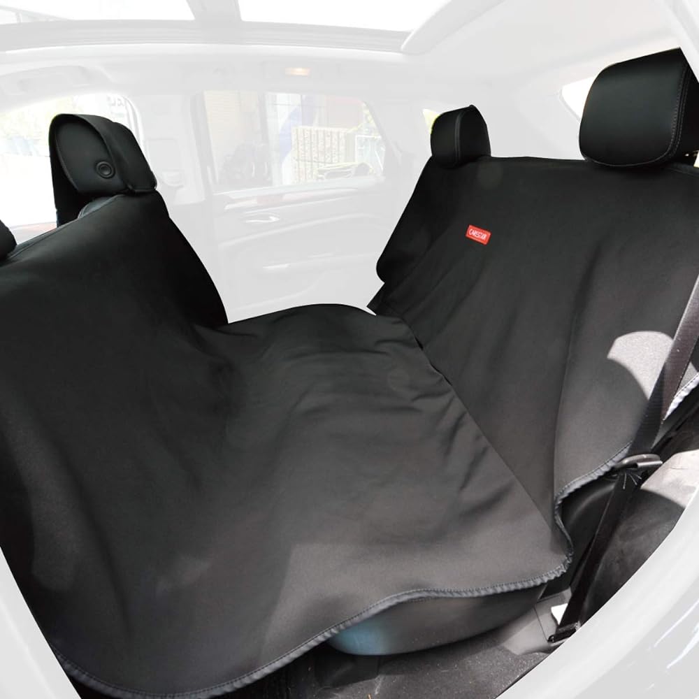 CARESTAR Waterproof Seat Cover for Rear Seats and Luggage Wetsuit Material Kanaloa Double 1 Piece Black ZBKW-SRW1