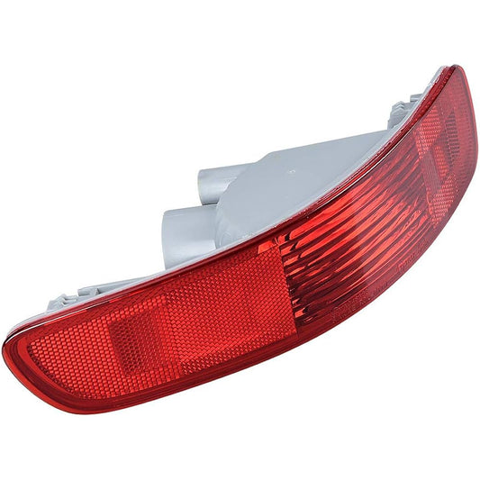 1 x Left Rear Red Tail Light Bumper Side Marker Reflector Housing Compatible with 2007-2012 Mitsubishi Outlander Peugeot 4007 Citrogram C Crosser.