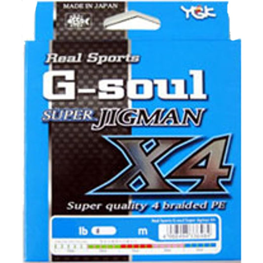 Yotsuami (YGK) Line G-SOUL SUPER JIGMAN X4 600m Slow Style