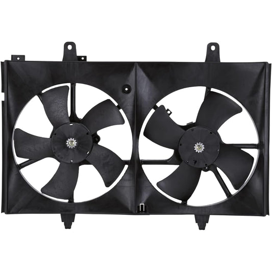 TYC 620760 Cooling Fan ASembris 2003-2007 Nissan Murano compatible Black