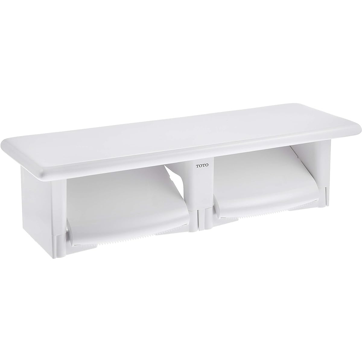 TOTO Double Paper Roller with Shelf (Ceramics) Resin White YH64SR#NW1