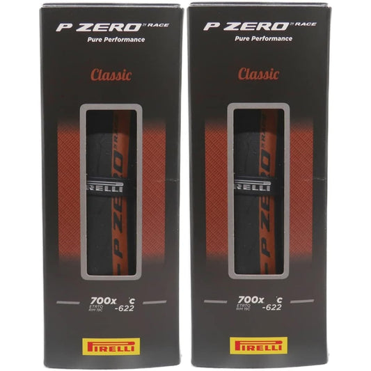 Set of 2 PIRELLI P ZERO RACE CLASSIC Classic Clincher Tire WO 700C [Parallel Import]