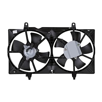 TYC 620420 Exchange radiator/condenser cooling fan assembly