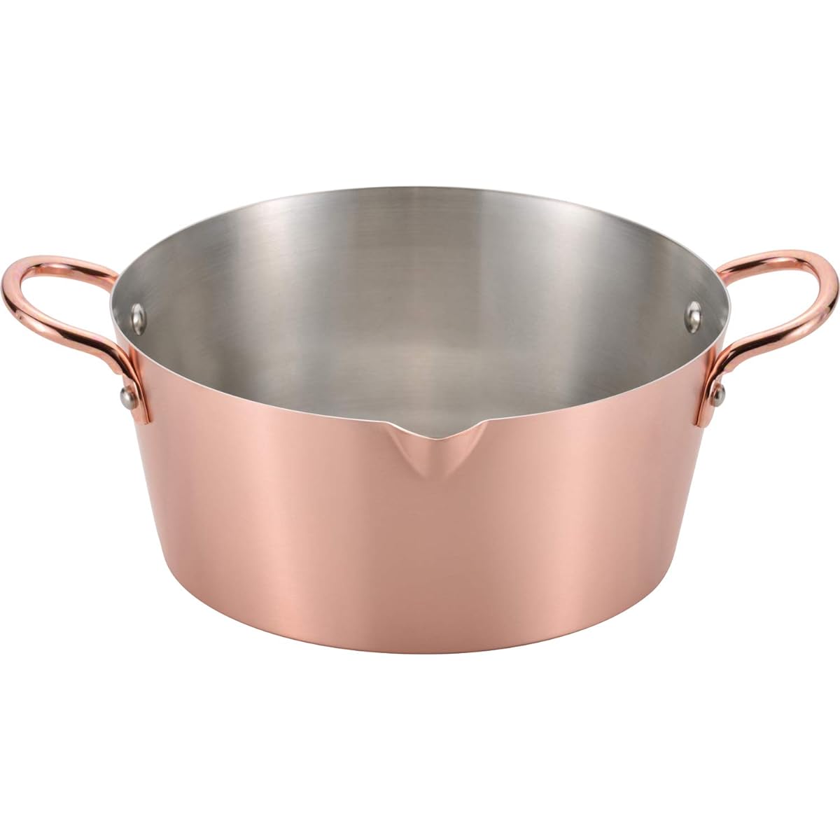 Wahei Freiz Made in Japan I want to keep using it forever Pure copper deep fryer 20cm For gas fire only CS-026 Chitose