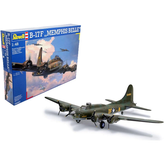 German Revell (Revell) 1/48 B-17F Memphis Belle Plastic Model