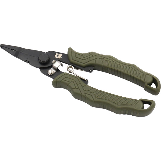 Umibozu Fishing Pliers Fishing Small Needle Remover Opener Line Cutter (Olive)