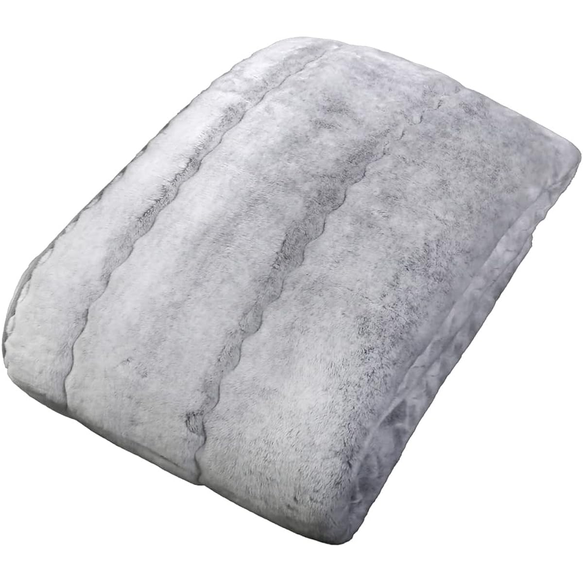 Iris Plaza Domestic Bed Pad, Warm Material, Stays Warm Until Morning, Pile 1.2cm, Anti-Static Treatment, 100% Acrylic, Low Formaldehyde, Washable, Gray, Single