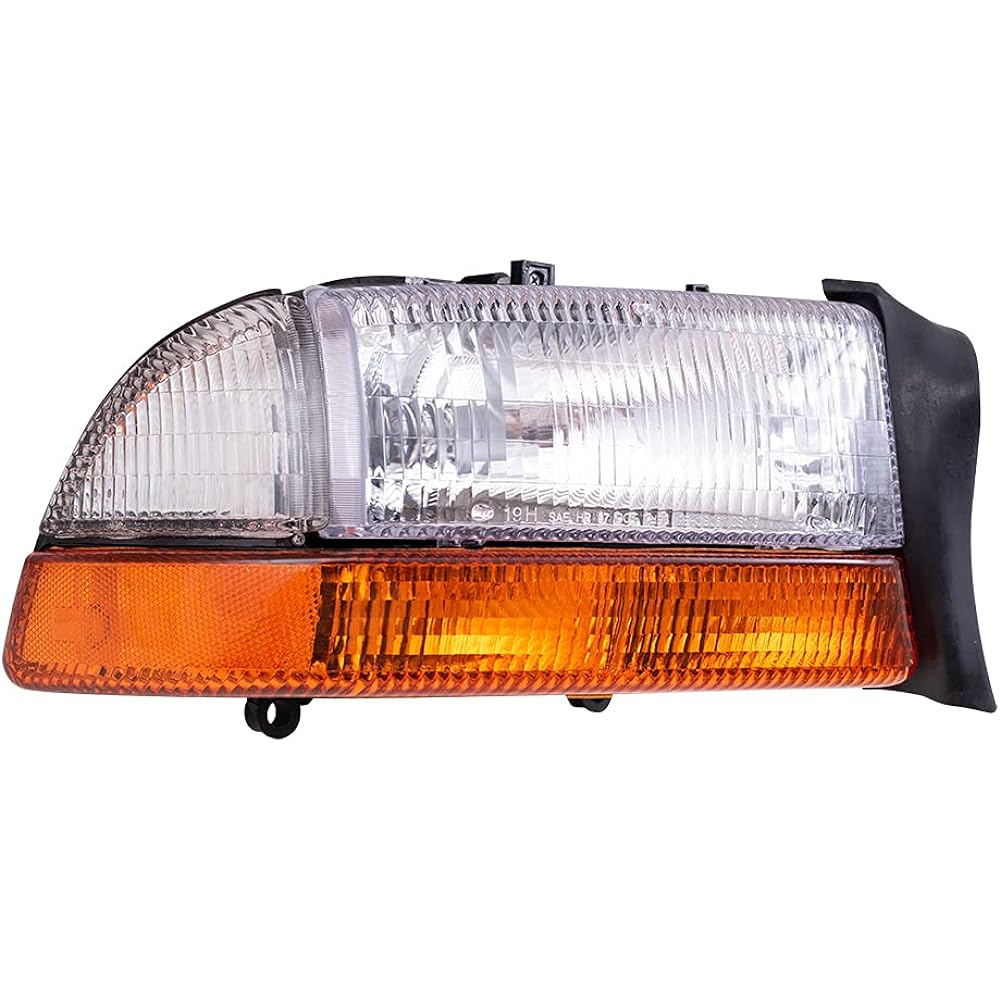 BROCK replacement set driver and passenger seat for passenger seats with headlight Park signal lamp 1998-2004 DAKOTA compatible