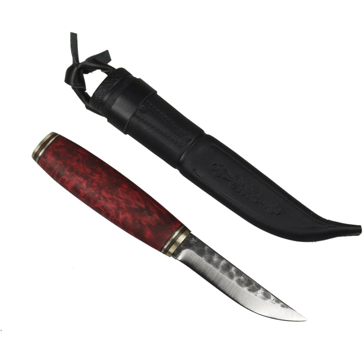 Nordic Scandinavian Outdoor Knife Kauhavampukopaya Valirapukviot95#504 Black 03-01-paja-0013