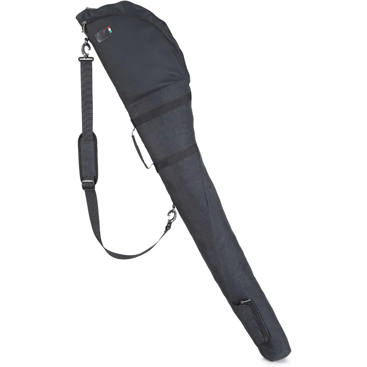 [Guscio Italy] Men's Golf Caddy Bag, Holds Up to 12 Clubs, Zipper Pocket, For Practice, Women's, Unisex, Soft Club Case 55-5017