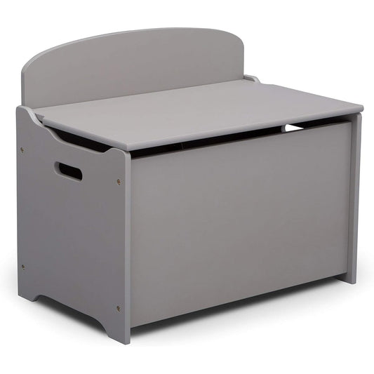 Delta Children MySize Deluxe Toy Box, Grey 141