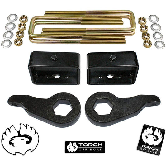 TORCH 3-inch front 3 inch rear lift kit 1992-1999 Chevrolet Taho Sabban GMC Ucon 1500 4X4 4WD