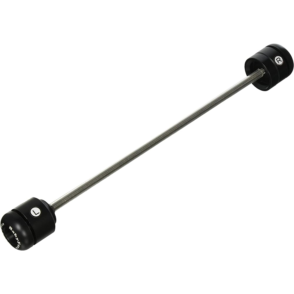 BABY FACE Axle Protector Front Duracon Black GSX1300R HAYABUSA (14-) 006-AS035