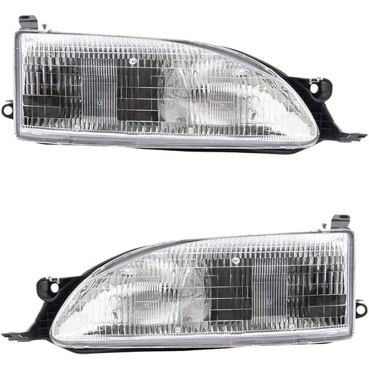 Headlight headlamp driver seats and passenger seat replacement 95-96 TOYOTA Kamri 81150-33162 81110-33162