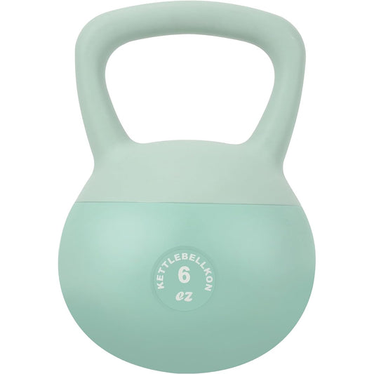 KETTLEBELLKON (Kettlebell Spirit) EZ Grip Soft Kettlebell 4kg 6kg 8kg 10kg 12kg 14kg 16kg [Easy-to-grip grip specification, perfect for relieving lack of exercise]