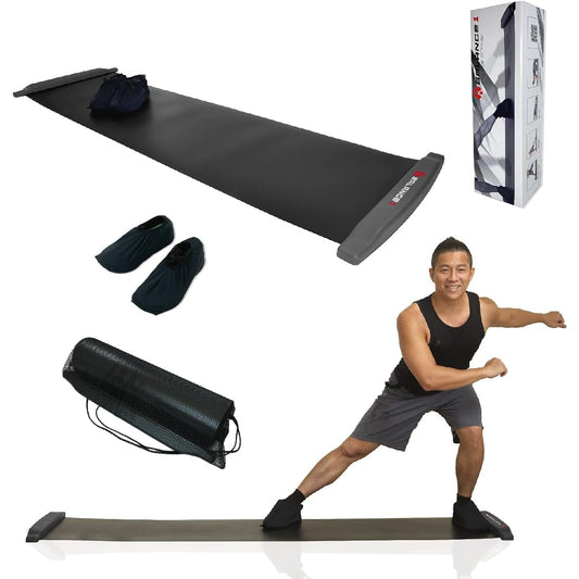 Balance One Slide Board Slider Board Sliding Board 180cm 230cm 2 Sizes for Core Training Diet Compact Storage