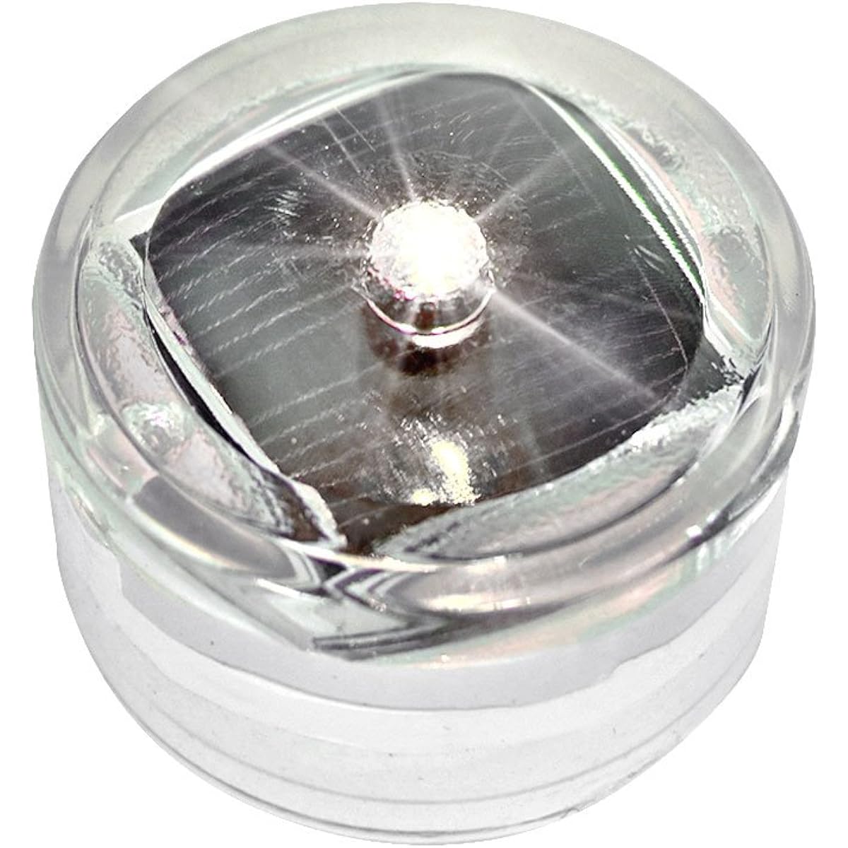 JUST style Solar LED garden light, automatic charging, automatic lighting, waterproof, white, 6 pieces, lighting type