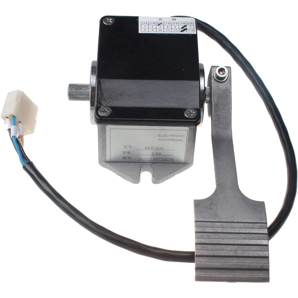 Friday Parts Throttle Foot EFP-005 0-5K Electric Accelerator for EV Curtis Throttle Pedal