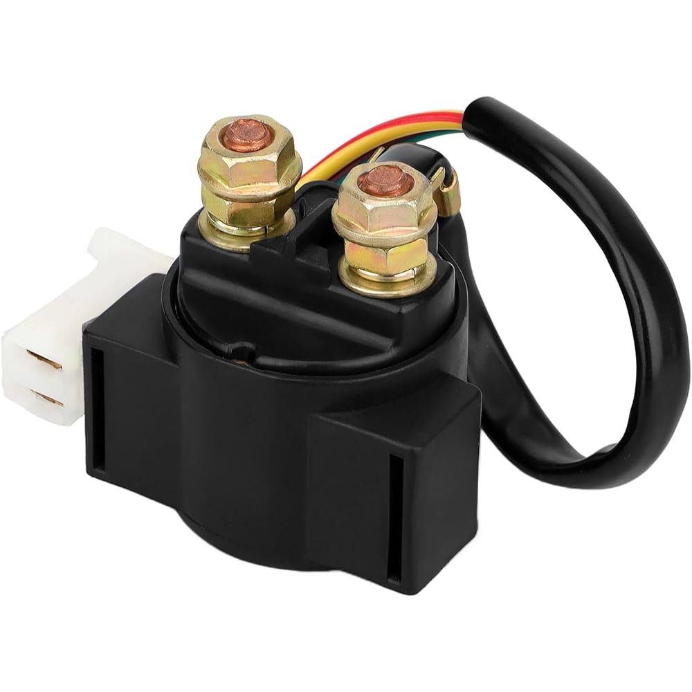 Starter Solenoid Relay for Fourtrax 300 250 200 125 Big Red 200 Yamaha Big Bear Warrior Wolverine 350 Kodiak 400 Virago 750 535 Grizzly 80 125 Suzuki Intruder 750 800