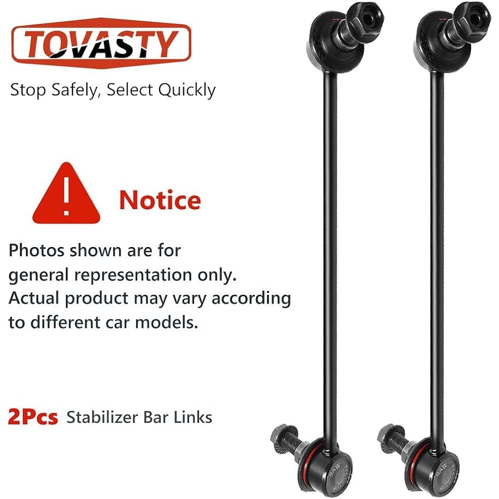 TOVASTY SK2261 2 Rear Right Suspension Stabilizer Bar Link Kit Swaver Link