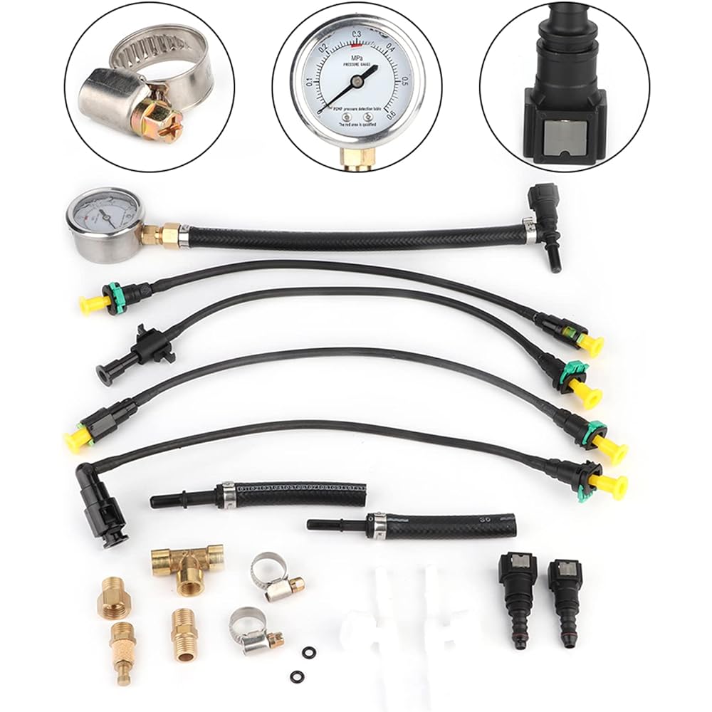 Gasoline Fuel Pressure Meter Set Fuel Pressure Meter Gasoline Diesel