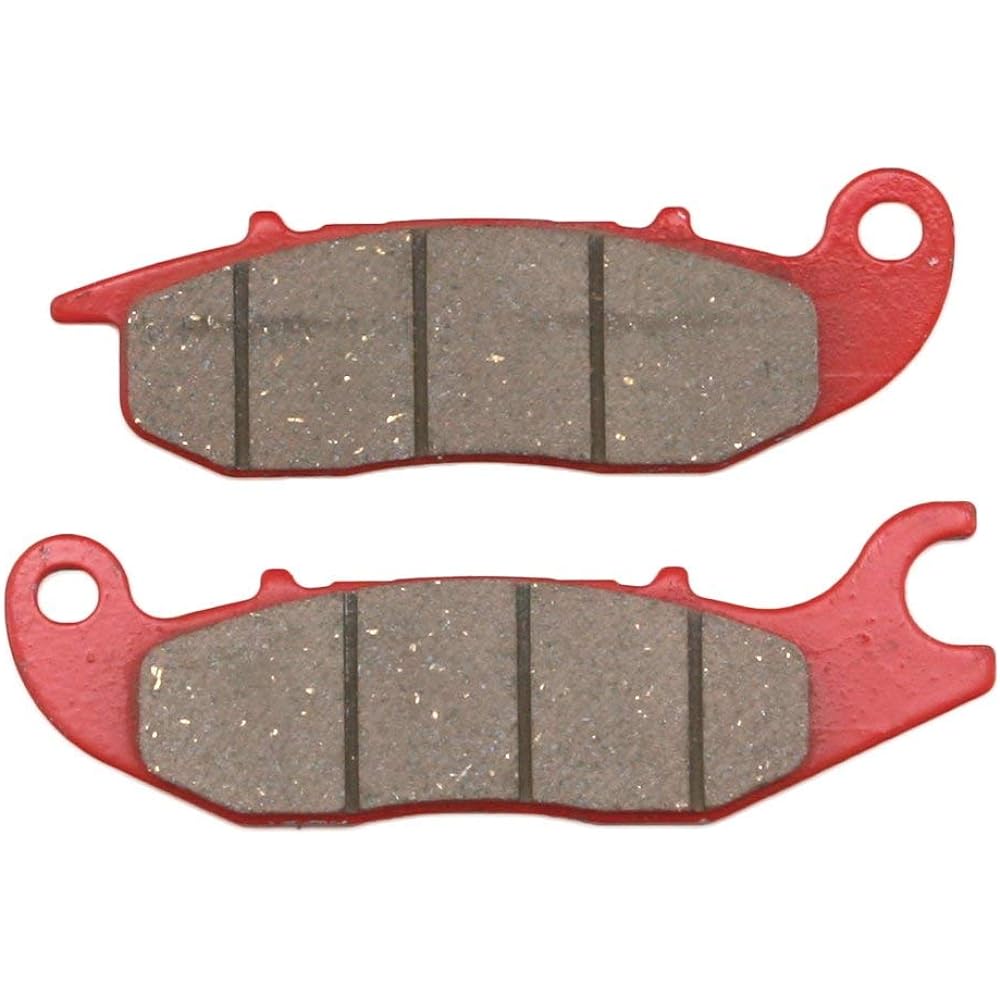 Daytona Motorcycle Brake Pad Red Pad (Semi Metal Pad) Monkey 125/ABS (19-22) CBR125R (13) Hunter Cub [CT125] (20-21) Grom (13-21) Ape 50 Type D (09) etc.
